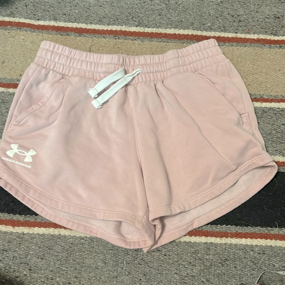 Pink Comfy Under Armour Shorts